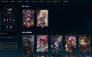 Conta Diamante 4 LOL