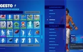 Conta de fortinite com picareta e skins raras