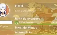 CONTA GENSHIN IMPACT COM CYNO AYAKA EULA CHILDE + DOIS T5