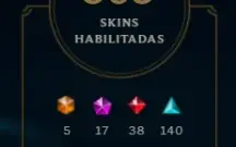 Conta League Of Legends Lv 840+