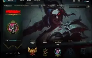 CONTA LOL - GOLD 3 - 39 CHAMP + 9 SKINS