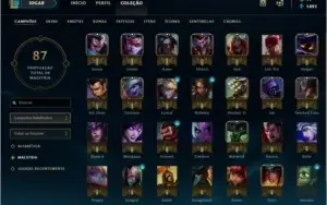 CONTA LOL - GOLD 3 - 39 CHAMP + 9 SKINS
