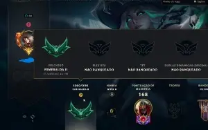 conta lol esmeralda