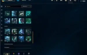 Conta main master yi platina 4 com borba da skin tinta sombr