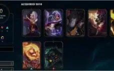 Conta Gold II 20 skins