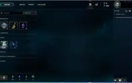 conta League of legends lvl 30