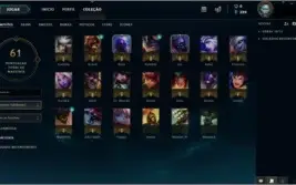 conta League of legends lvl 30