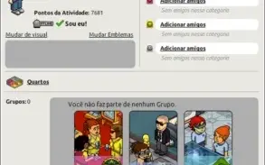 CONTA HABBO 2012 / 7K PLACAR  / NICK UNISEX