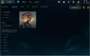 CONTA DE LOL 195 SKINS