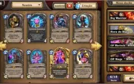 Conta Hearthstone +225LENDARIAS