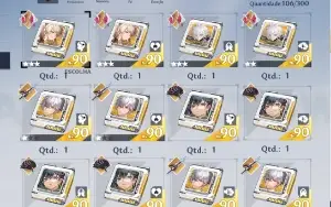 Conta tower of fantasy Volt lvl 90