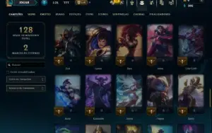 Esmeralda 1 com 70 Champs e 9 Skins