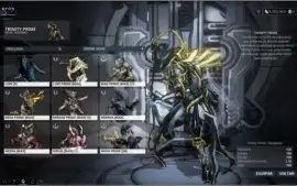 conta warframe nivel 13, muitos primes