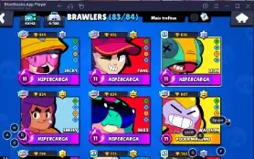 Conta Brawl Stars Full Acesso 130 Skins 40K Troféus