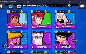 Conta Brawl Stars Full Acesso 130 Skins 40K Troféus