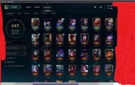 Conta LOL Plat 5