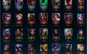 Conta league of legends Bronze 3 78 campeões 40 skins