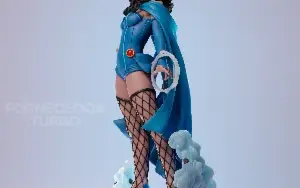 Raven Bombshell 3D - Arquivo .Stl Para Impressão 3D