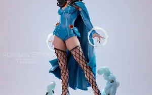 Raven Bombshell 3D - Arquivo .Stl Para Impressão 3D