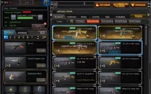 conta crossfire 170m.n+12 personagens