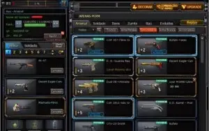 conta crossfire 170m.n+12 personagens