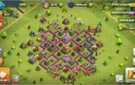 Conta clash royalle e cv7 quase full barato