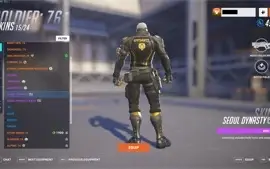 OW2 WIDOWMAKER NOIRE/WINSTON BLIZZCON 300+ skins