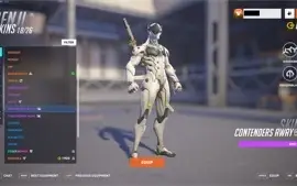 OW2 WIDOWMAKER NOIRE/WINSTON BLIZZCON 300+ skins