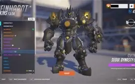 OW2 WIDOWMAKER NOIRE/WINSTON BLIZZCON 300+ skins