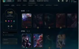 Conta de League of Legends
