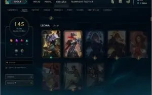 Conta de League of Legends