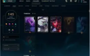 Conta de League of Legends