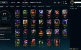 Conta LoL Diamante IV 2019 Smurf 128V - 66D