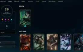 Conta League of Legends Full Acesso - 74 Champs e 39 Skins