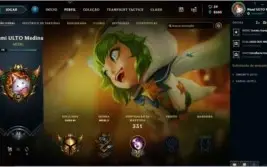 Conta lol, ouro 3// 79 campeoes// 31 skins