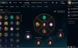 Conta lol, ouro 3// 79 campeoes// 31 skins
