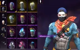 Conta de free fire com angelical , punho , coelhão,arma evol