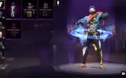 Conta de free fire com angelical , punho , coelhão,arma evol