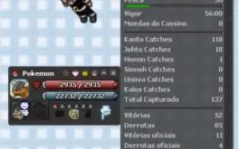 Conta PokexGames ( Char Principal (ICE) 240 Raibolt )