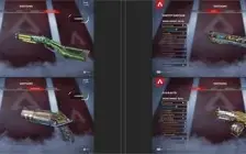 PC lvl.500 | 3 heranças| 249+ Skins lendárias | Apex legends