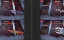 PC lvl.500 | 3 heranças| 249+ Skins lendárias | Apex legends