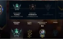 Conta de lol Platina 1