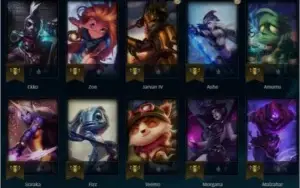 Conta de lol Platina 1