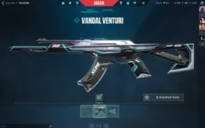 Set Venturi Full (Faca, spectre, vandal...) Skins Raras