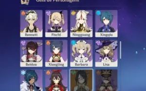 Conta Com Personagens 5⭐