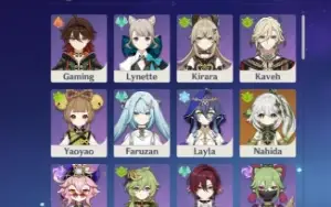 Conta Com Personagens 5⭐