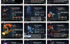CONTA DOTA 2 ALTO PADRÃO DESDE 2017 MUITO ITEM E IMORTAL