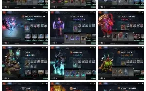 CONTA DOTA 2 ALTO PADRÃO DESDE 2017 MUITO ITEM E IMORTAL