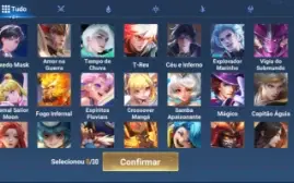 Conta Honor Of kings Skins Sailormoon,Blessed