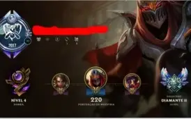 Conta Diamante 2, League of legends [16 Skins/40 Campeões]